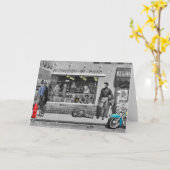 HWY 51の銀 カード (黄色い花)