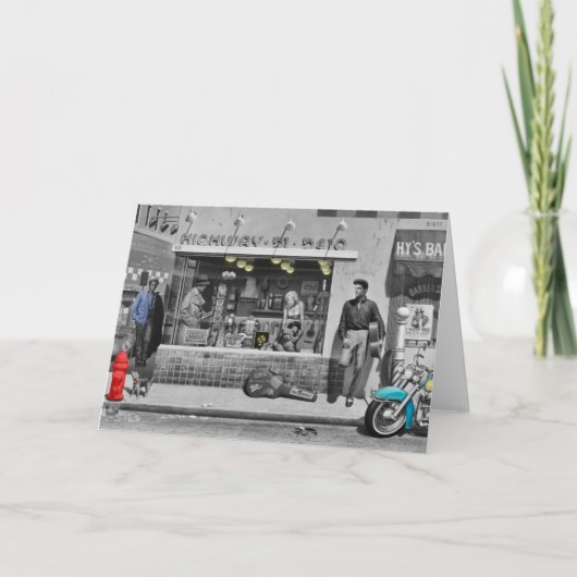 HWY 51の銀 カード (正面)