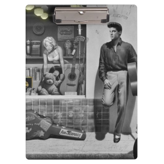 HWY 51の銀 クリップボード (正面)