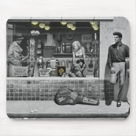 HWY 51の銀 マウスパッド (正面)