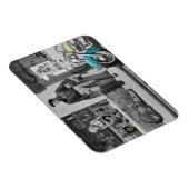 HWY 51シルバー マグネット (右側)