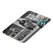 HWY 51シルバー マグネット (左側)