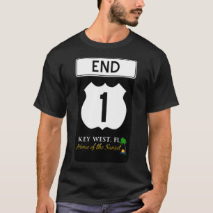 Hwy A1A鍵西フロリダプルオーバーフード付きスウェットシャツ Tシャツ