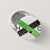 HxC 缶バッジ (正面&裏面)