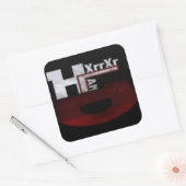 HXRXRLANDステッカー スクエアシール (封筒)