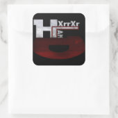 HXRXRLANDステッカー スクエアシール (バッグ)
