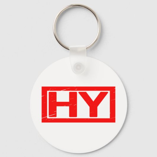 Hyスタンプ キーホルダー (正面)