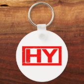 Hyスタンプ キーホルダー (正面)