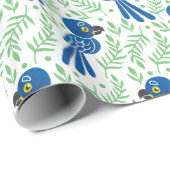 Hyacinthのコンゴウインコパターン ラッピングペーパー (ロールコーナー)