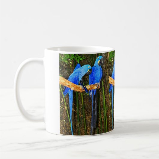 Hyacinthのコンゴウインコ コーヒーマグカップ (左)