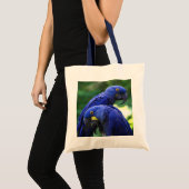 Hyacinthのコンゴウインコ トートバッグ (正面(商品))
