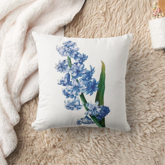 Hyacinthの二重ヴィンテージの花Redoute クッション (ブランケット)