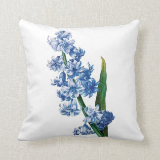 Hyacinthの二重ヴィンテージの花Redoute クッション