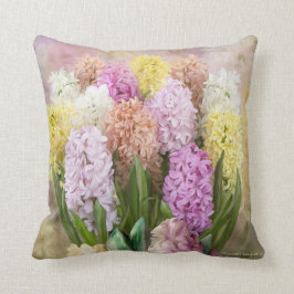 Hyacinthの花束2の芸術デザイナー枕 クッション