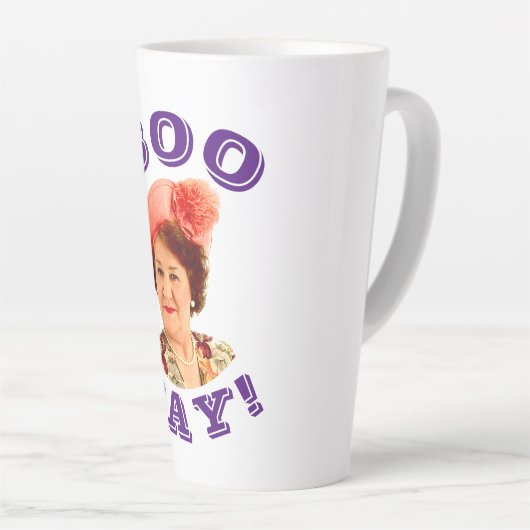 Hyacinth BOOKAY! カフェラテマグ (右アングル)