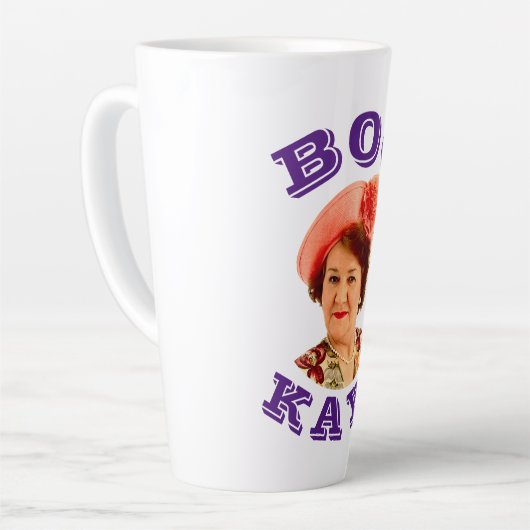 Hyacinth BOOKAY! カフェラテマグ (左アングル)