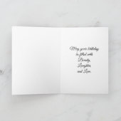 Hyacinth Bouquet カード (内部)