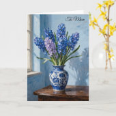 Hyacinth Bouquet カード (黄色い花)