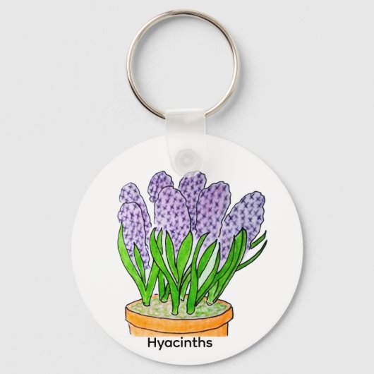Hyacinths キーホルダー (正面)