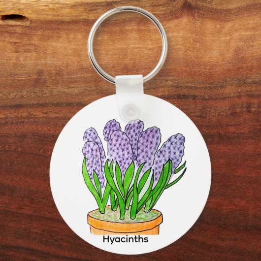 Hyacinths キーホルダー (裏面)