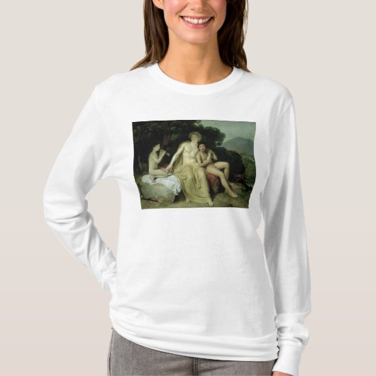 HyacinthusおよびCyparissusのアポロ Tシャツ (正面)