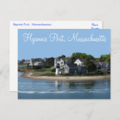 Hyannis Port Massachusetts, Cape Codはがき ポストカード (正面/裏面)
