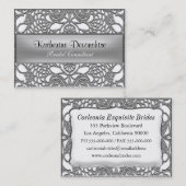 Hycebergの鳩のエレガントなプロフェッショナル 名刺 (正面/裏面)