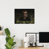 Hyde引用文70sショーより ポスター (ホームオフィス)