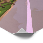 Hyde Park London Travel Poster ポスター (角)