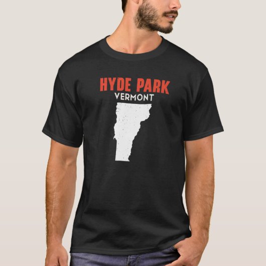 Hyde Park Vermont USA State America Travel Vermont Tシャツ (正面)