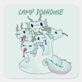 Hydraのステッカー スクエアシール