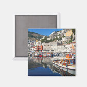 hydraは間違いなくGrで最も美しい港を持っている マグネット (正面/裏面)