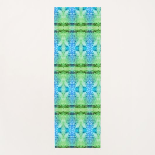 Hydraイカット12 x GL ヨガマット (正面)