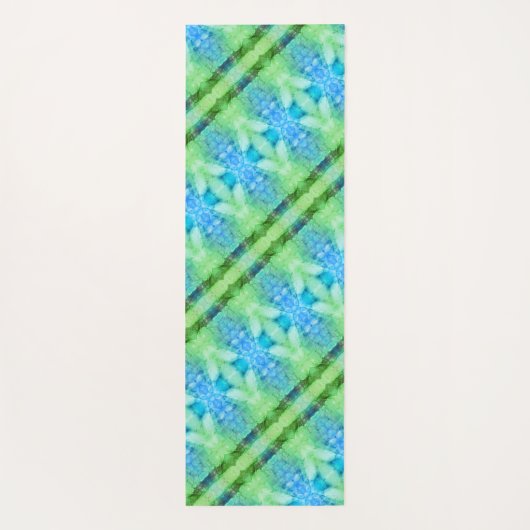 Hydraイカット12 x GL ヨガマット (裏面)