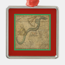 Hydraヴィンテージ星座の星図クリスマス メタルオーナメント