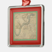 Hydraヴィンテージ星座の星図クリスマス メタルオーナメント (左)