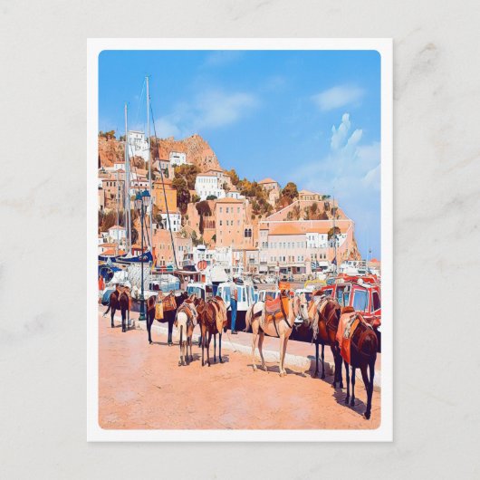 HYDRA – ポートでマルチ ポストカード (正面)