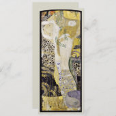 Hydra(別名ウォーターヘビI)by Gustavクリムト (正面/裏面)