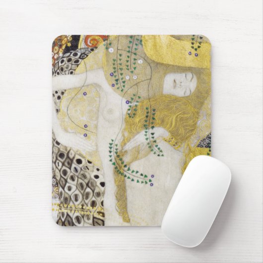 Hydra(別名ウォーターヘビI)by Gustavクリムト マウスパッド (マウス)