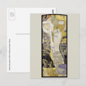 HYDRA （別名Water Serpents I） by Gustavクリムト ポストカード (正面/裏面)