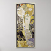 Hydra (aka Water Serpents I) by Gustav Klimt ポスター (正面)