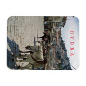 hydra island horsesビュー冷蔵庫用マグネット マグネット (横)