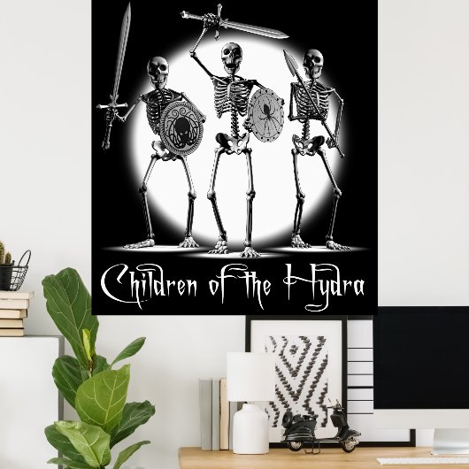 Hydra Posterの子ども ポスター (ホームオフィス)
