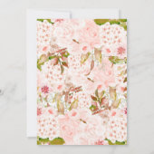 hydrangeaリハーサルディナー招待 招待状 (裏面)