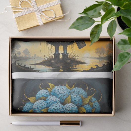 Hydrangea alien boy -  薄葉紙 (ギフト)