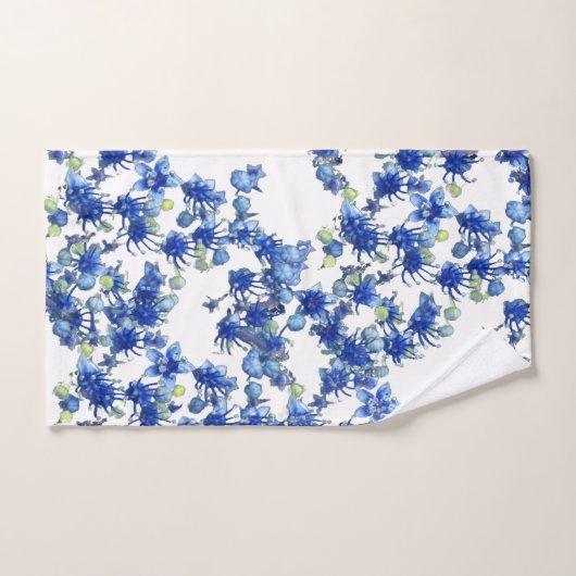 Hydrangea(BGC Transparent) ハンドタオル (ハンドタオル)