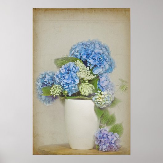Hydrangea Bouquet ポスター (正面)