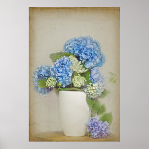 Hydrangea Bouquet ポスター