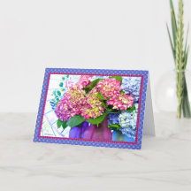 Hydrangea colors & borders II