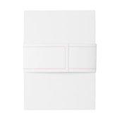 Hydrangea Crest Wedding Monogram Invitation Belly 招待状ベリーバンド (裏面例)